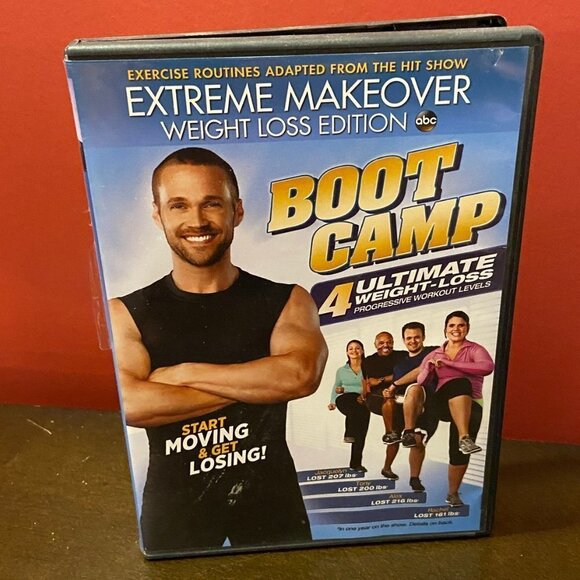 ⭐$2 ADD-ON: Extreme Makeover Weight Loss Edition Boot Camp DVD - Picture 1 of 3